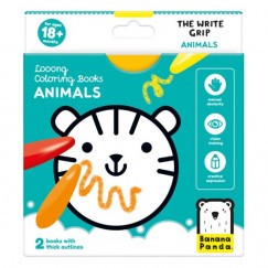 Banana Panda Kihajtható Színező - Állatok