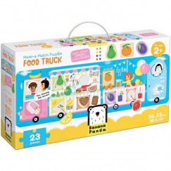 Banana Panda Óriás Párosító Puzzle - Food Truck