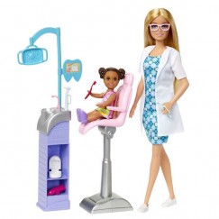 Barbie Karrier Játékszett - Fogorvos