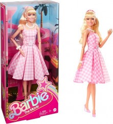 Barbie The Movie - Barbie Rózsaszínkockás Ruhában