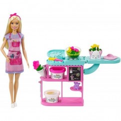 Barbie Virágkötő Játékszett