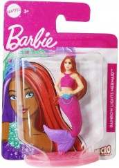 Barbie mini figura - Rainbow lights mermaid