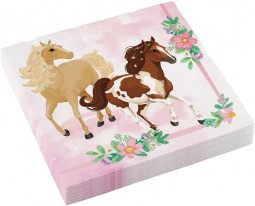 Beautiful Horses Parti Szalvéta 20 db-os, 33x33 cm