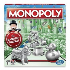 Klasszikus Monopoly - új bábukkal