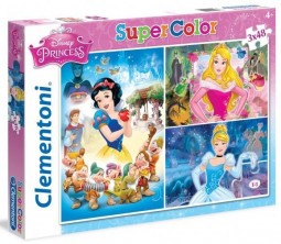 Clementoni Puzzle 3x48 db Hercegnők
