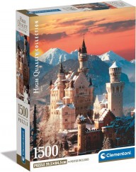 Clementoni Puzzle HQC 1500 db-os  Neuschwanstein Kastély
