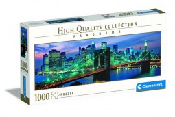 Clementoni Puzzle 1000 db-os HQC Panoráma - Brooklyn Híd, New York