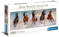 Clementoni Puzzle 1000 db-os HQC Panoráma - Vágtázó