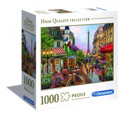 Clementoni Puzzle 1000 db-os HQC - Virágok Párizsban