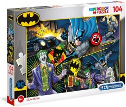 Clementoni Puzzle 104 db-os SuperColor Batman
