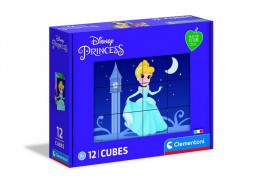 Clementoni Puzzle 12 db-os Play for future mesekocka kirakó - Disney Hercegnők