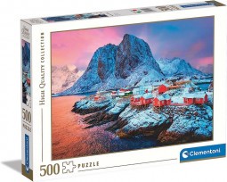 Clementoni Puzzle 500 db HQC - Hamnøy Village