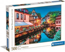 Clementoni Puzzle 500 db HQC - Strasbourg Old Town