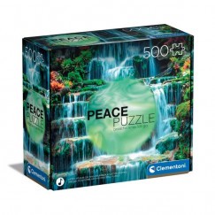 Clementoni Puzzle 500 db-os Peace puzzle - Vízesés