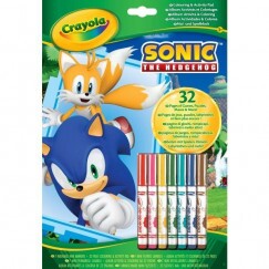 Crayola Sonic Színező És Foglalkoztató Füzet