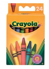 Crayola 24 db standard viaszkréta
