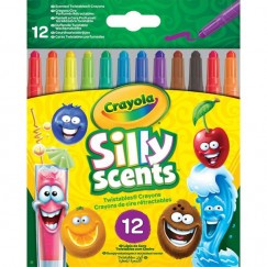 Crayola 12 db Illatos csavarozható zsírkréta