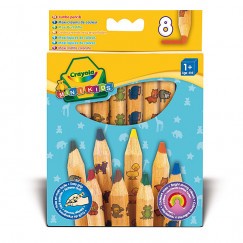 Crayola 8 db sokszögletű vastag ceruza