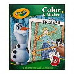 Crayola Jégvarázs színező + matrica