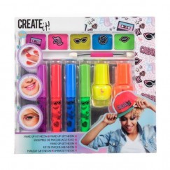 Create It! Make Up Szett Neon 7 db-os