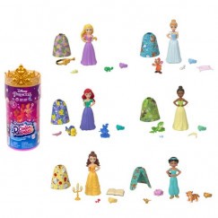 Disney Hercegnők Color Reveal meglepetés mini baba