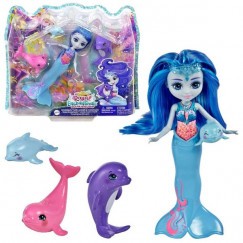 Enchantimals Babák Állatka Családdal Dorinda Dolphin
