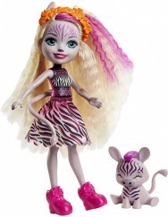 Enchantimals válogatás baba állatkával Zadie Zebra