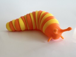 Fidget Slug - Csiga Sárga-Narancssárga