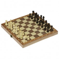 Goki Fa sakk készlet 30x30 cm