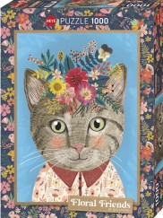 HEYE Puzzle 1000 db - Pretty Feline