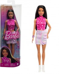 Barbie Fashionista Barátnők Stílusos Divatbaba - 65. Évfordulós Baba Csillagos Pink Topban