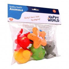 Happy World fürdőjáték csomag - tengeri állatok