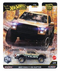 Hot Wheels Autókultúra Kisautó - 2017 Ford F-150 Raptor