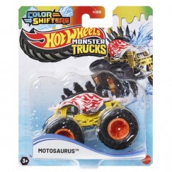 Hot Wheels Monster Trucks Színváltós Autó - Motosaurus