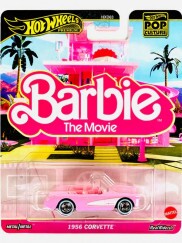 Hot Wheels Pop Kultúra Kisautó - Barbie The Movie 1956 Corvette