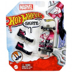 Hot Wheels Fingerboard Cipővel Ghost Spider-Man