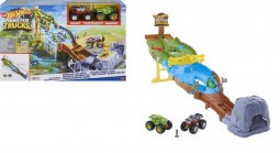 Hot Wheels Monster Trucks Hegyi Szlalom Versenypálya
