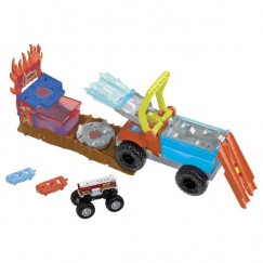 Hot Wheels Monster Trucks Live Aréna - Színváltós 5 Alarm