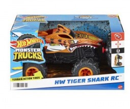 Hot Wheels Monster Trucks Távirányítós Tigershark