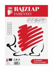 ICO Rajzlap famentes A/4 20 lap