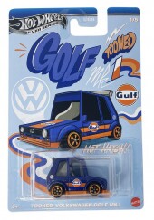 Hot Wheels Klasszikus Kisautó - Tooned Volkswagen Golf Mk1