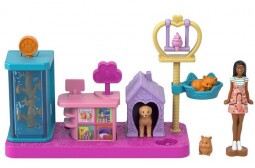 Barbie Mini Barbieland Játékszett - Kisállatbolt