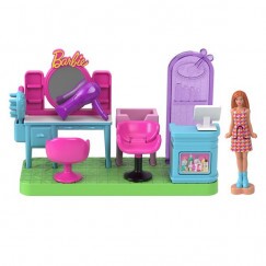 Barbie Mini Barbieland Játékszett - Fodrászat