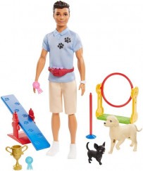 Ken karrier babák kiegészítőkkel - Kutyatréner