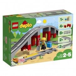 LEGO DUPLO 10872 Vasúti híd és sínek