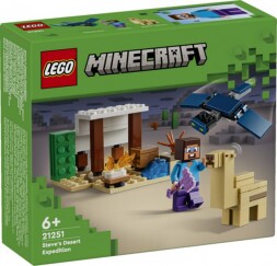 LEGO Minecraft 21251 Steve Sivatagi Expedíciója