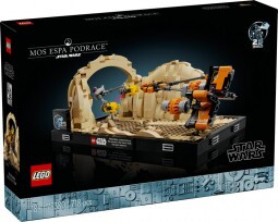 LEGO Star Wars 75380 Mos Espa fogatverseny dioráma