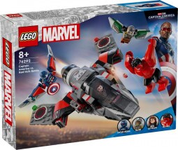 LEGO 76292 Amerika Kapitány Vs. Vörös Hulk Csata
