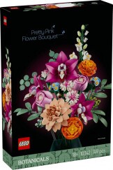 LEGO Botanicals 10342 Rózsaszín virágcsokor