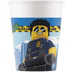 LEGO City Parti Pohár 8 db-os, 200 ml